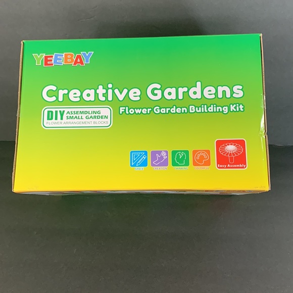 Creative Gardens Flower Arrangement Building Toy DIY Play Kit NIB Sealed Ages 3+ - Picture 11 of 16